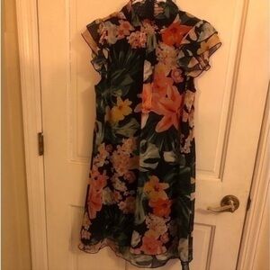 Eliza J Floral Sheath Dress